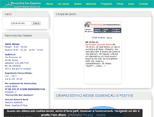 Tablet Screenshot of parrocchiasangaetanoroma.it
